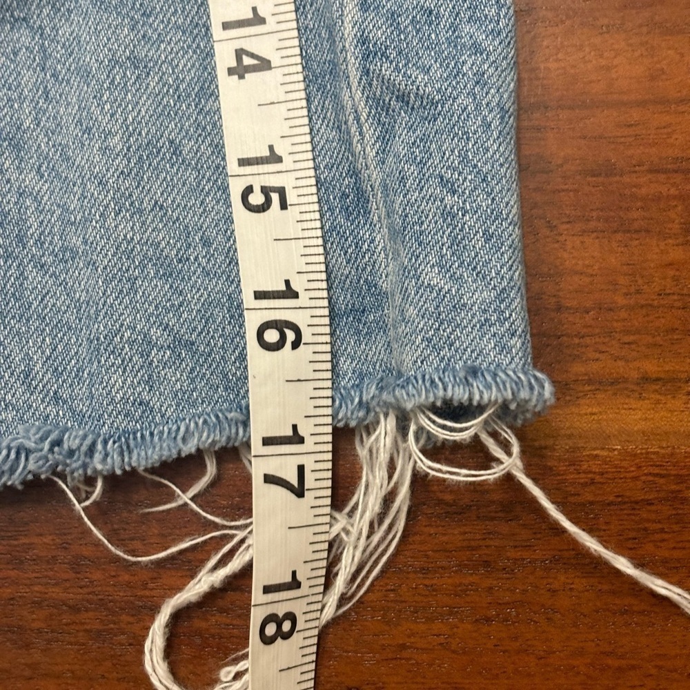 Everlane The Denim Reconstructed Skirt - Picture 8 of 10